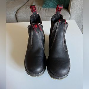 Lightly worn black Bonsall men’s/woman’s work boots.